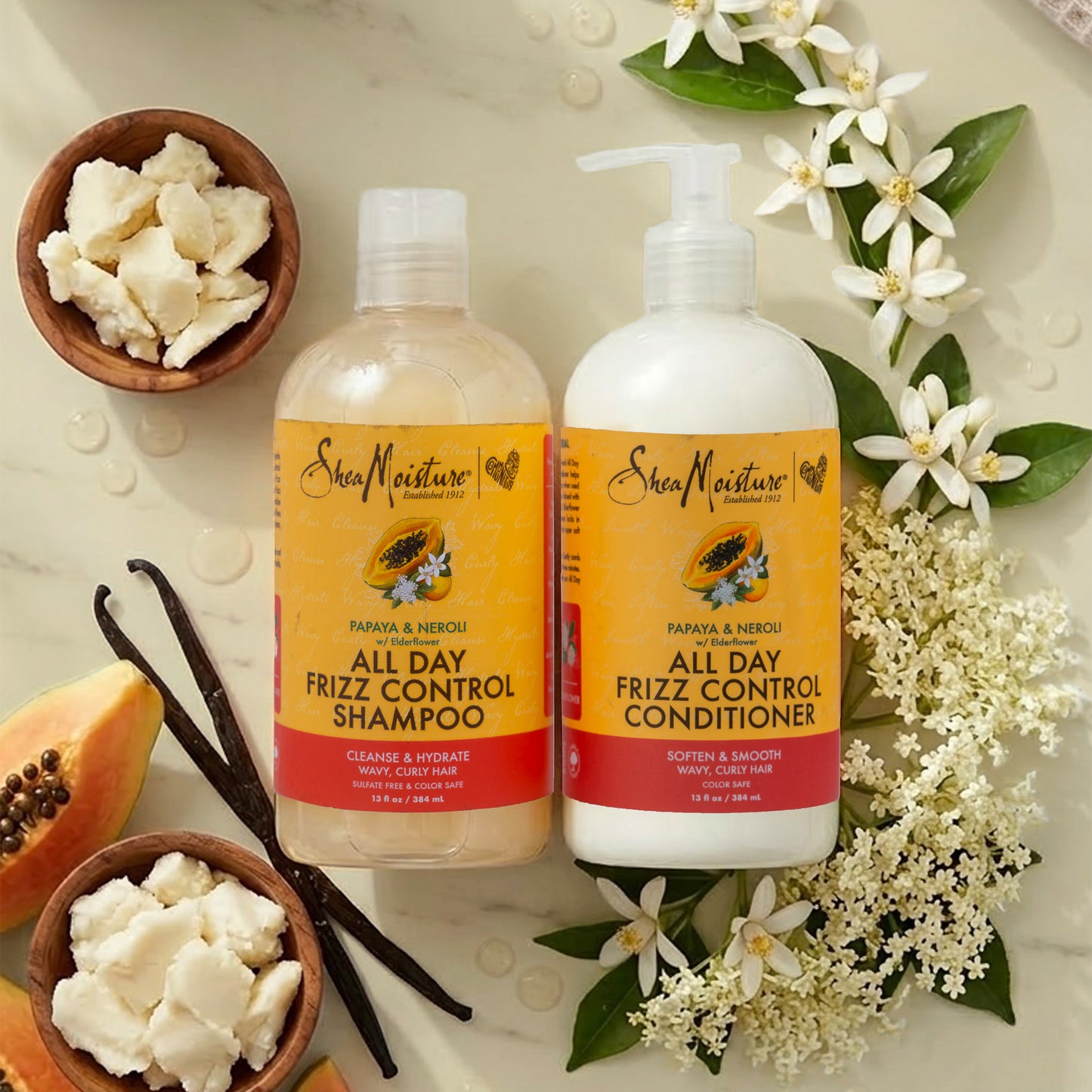 SheaMoisture papaya Shampoo & Conditioner